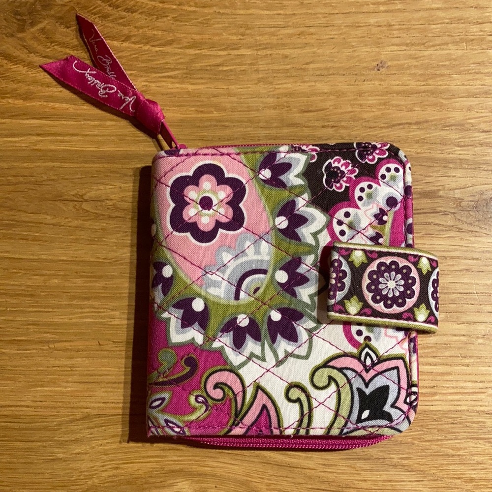 Pink, Green, & Purple Vera Bradley Wallet